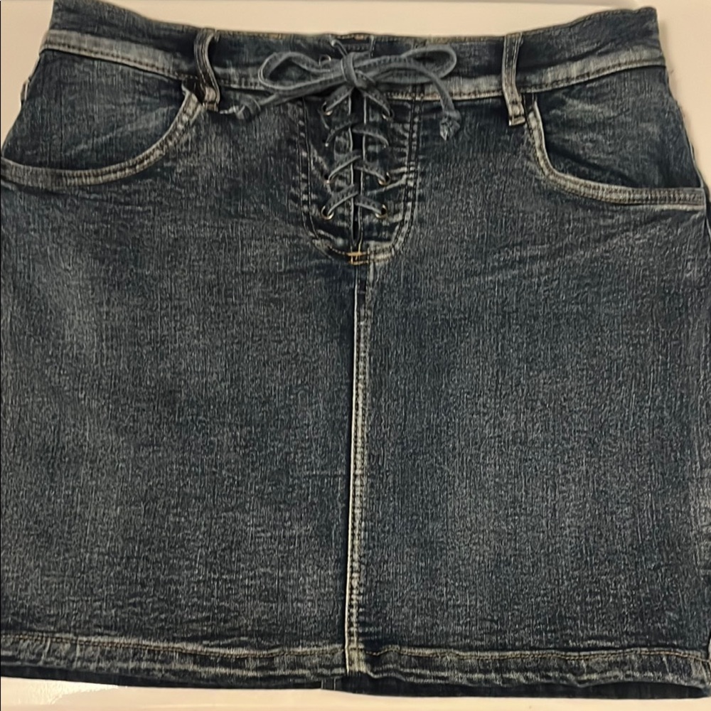 VENUS Blue Denim Skirt